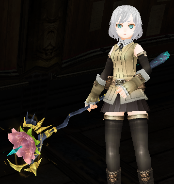 Gloomy Flower Staff