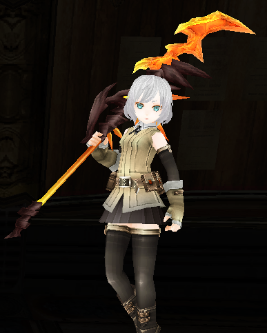 Poison Flame Dragon Halberd