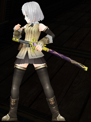 Purple Lightning Sword