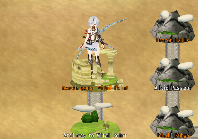 Weredragons' Vital Point Area 1